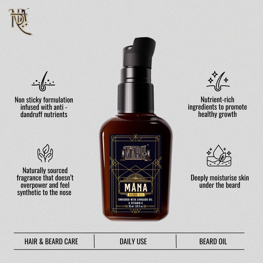 MANA | Naturally Crafted Beard Oil