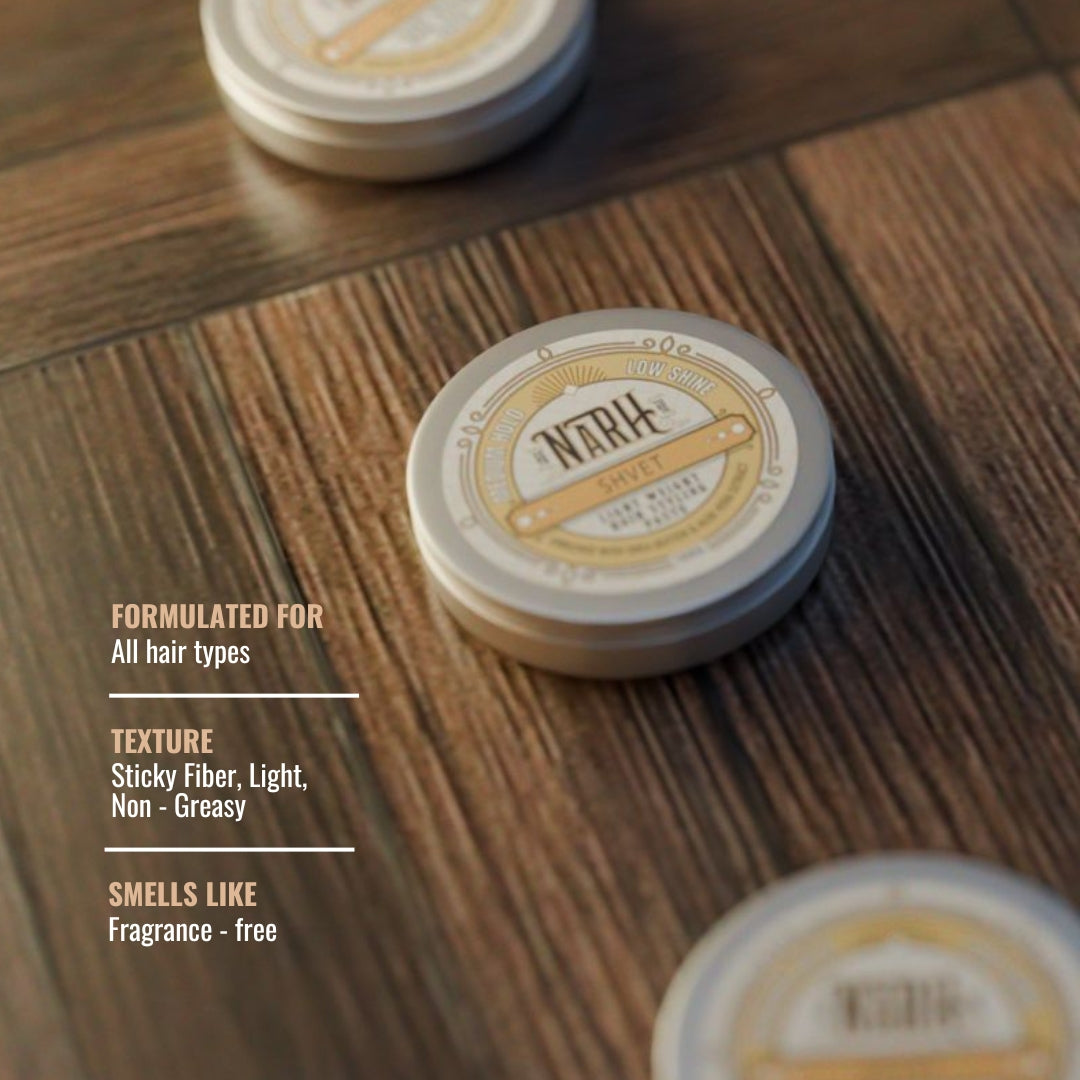 SHVET | Light Weight Hair Wax Pomade