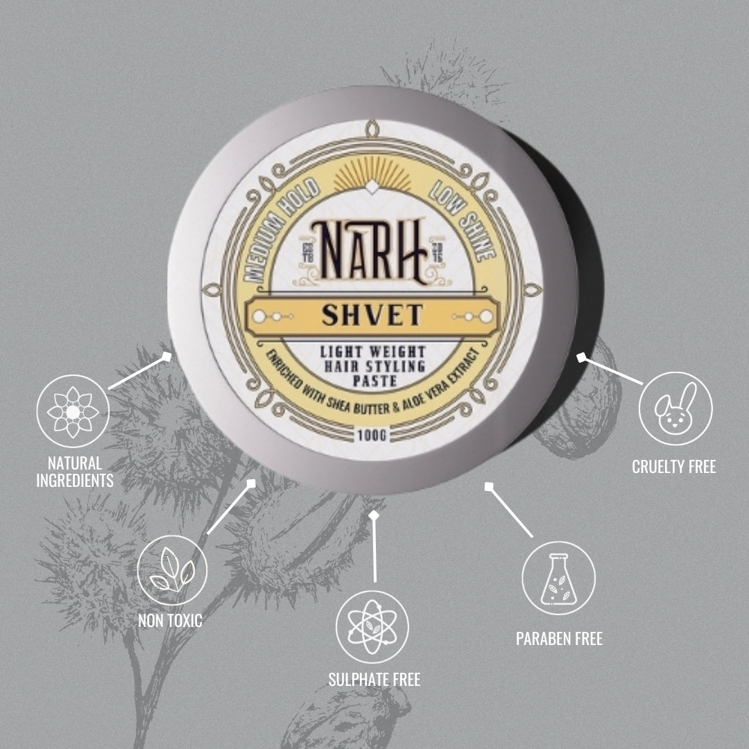 SHVET | Light Weight Hair Wax Pomade